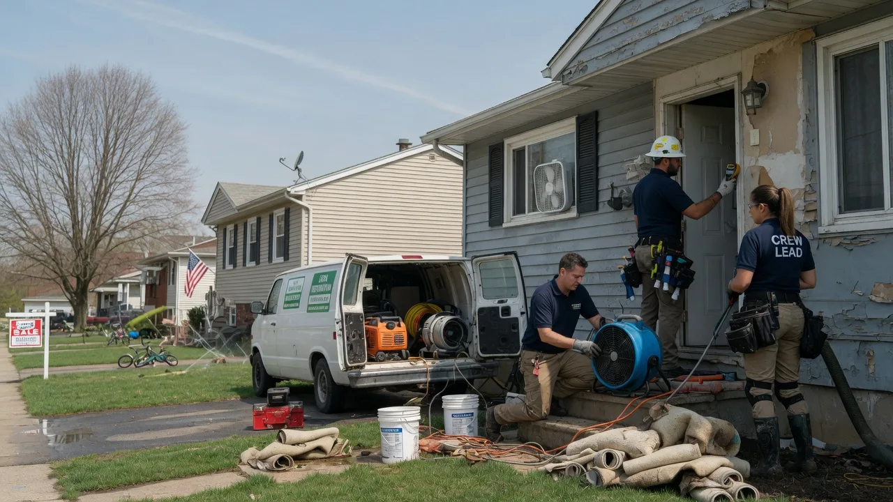 Flood Cleanup in Cass City, MI near me